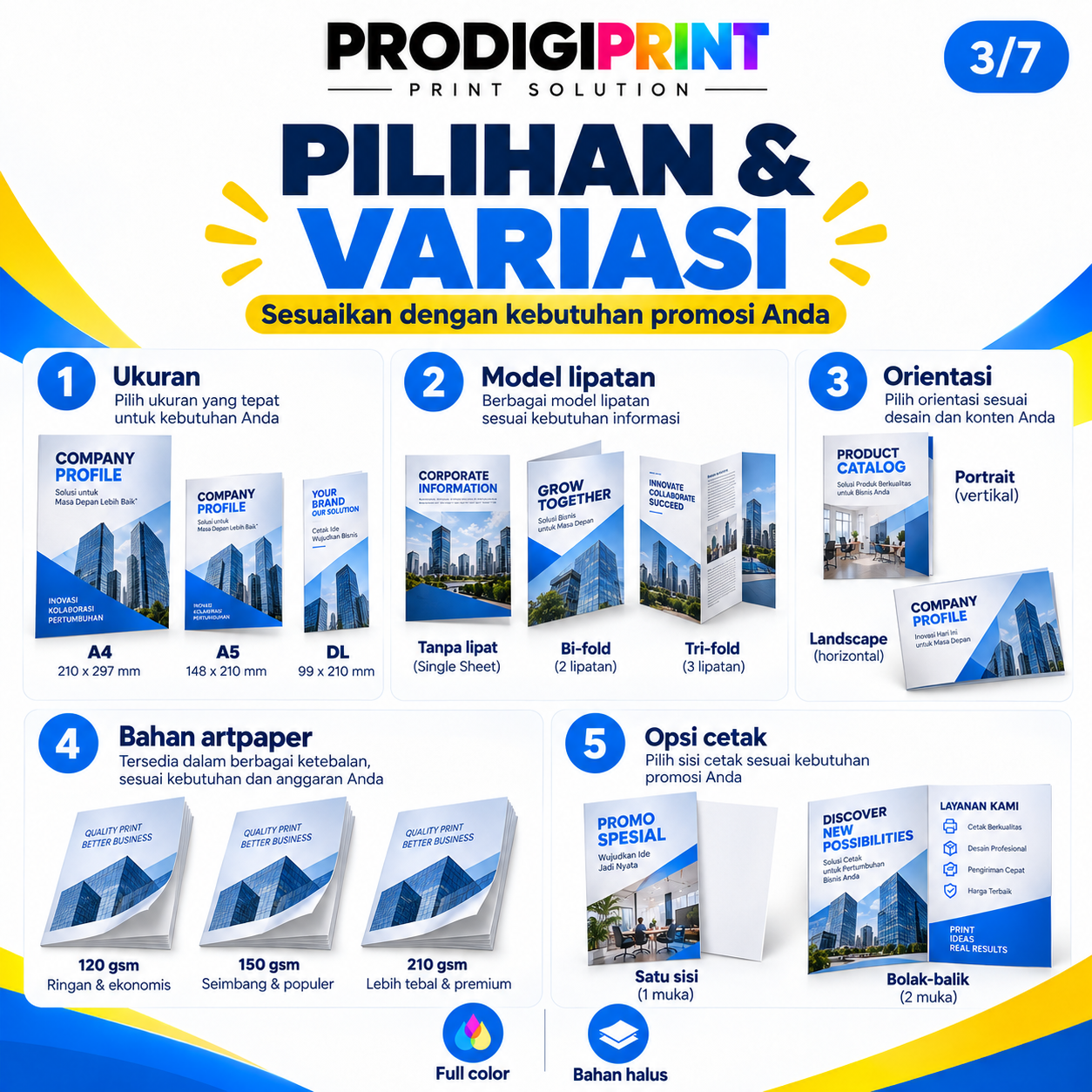 Cetak Brosur Per Rim — gambar 3 dari 7