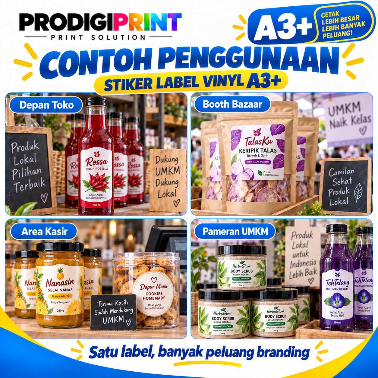Print Stiker Vinyl A3 — gambar 5 dari 7
