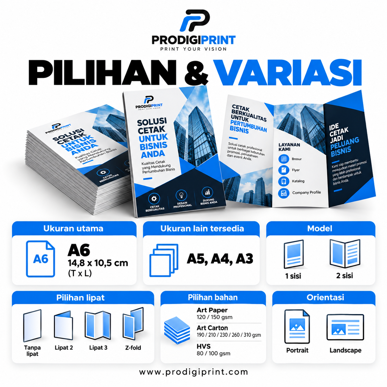 Brosur A6 — gambar 3 dari 7