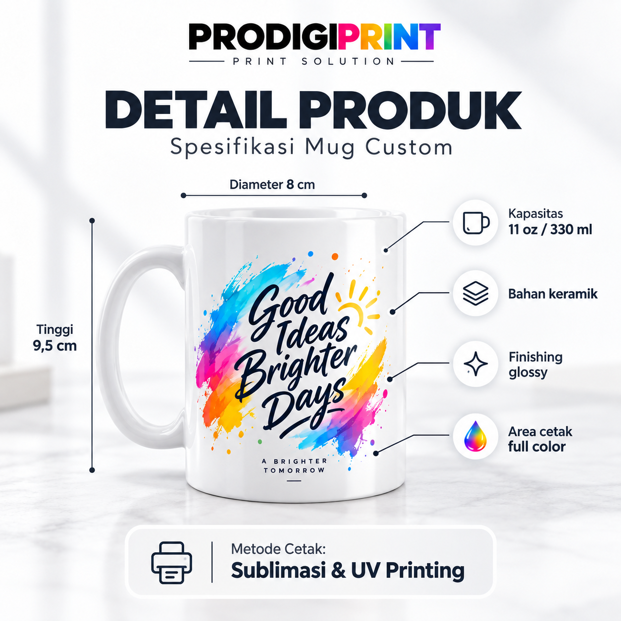 Cetak Mug — gambar 2 dari 7