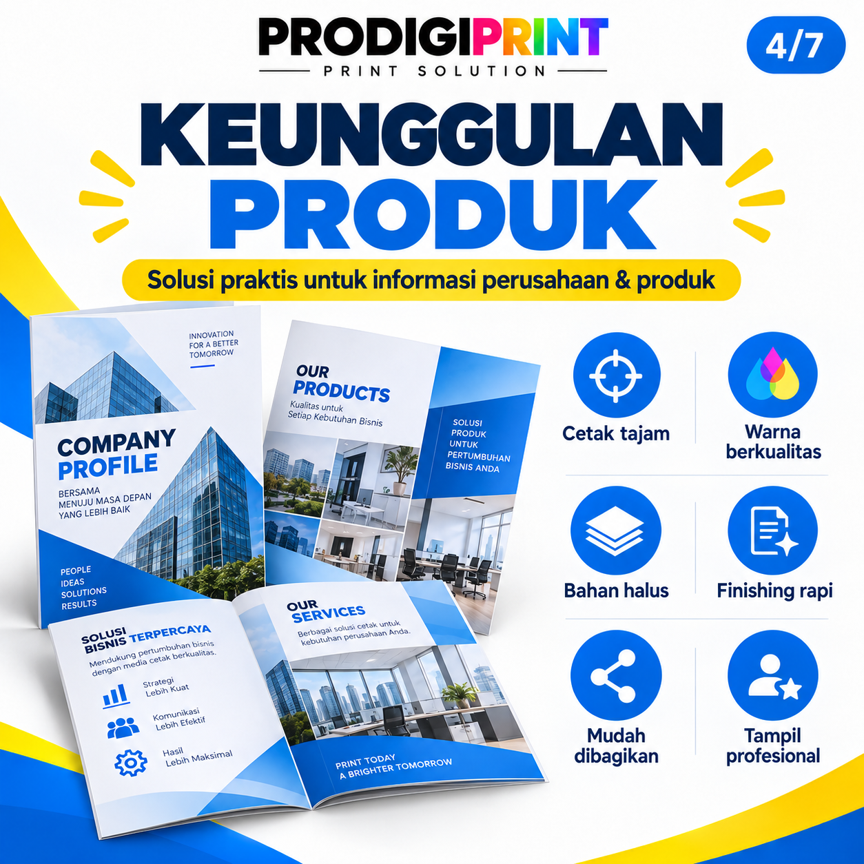 Cetak Brosur Per Rim — gambar 4 dari 7