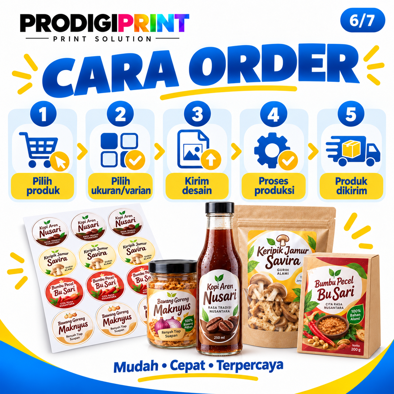 Print Stiker Label Cromo A3 — gambar 6 dari 7